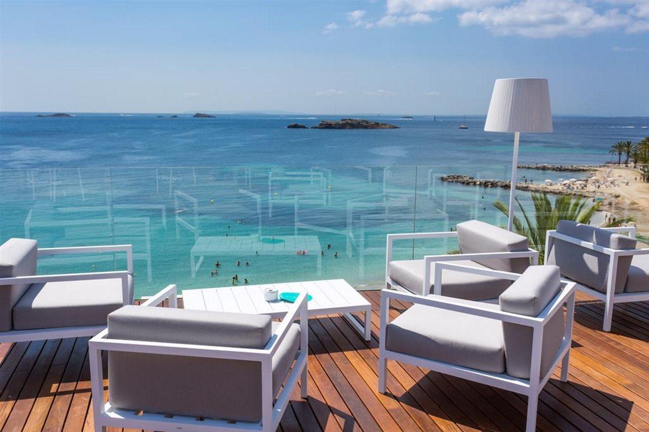 One Ibiza Suites Exterior photo View of the sea from the hotel